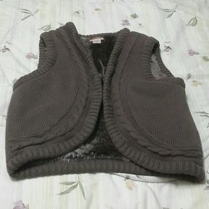 Mossimi Supply Co. Brown Fluffy Vest